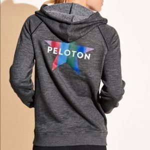 NWT Peloton Piped Crew Cord Full Zip Small Hoodie